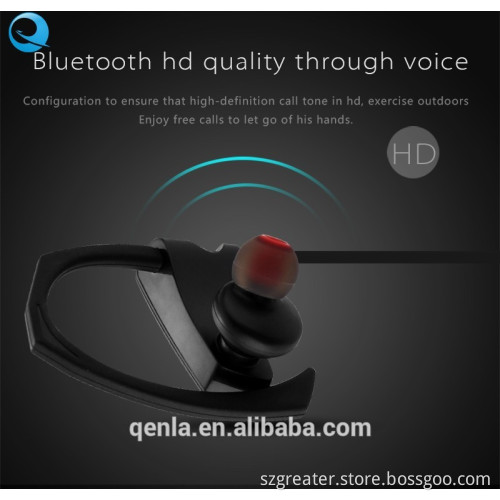 Wholesale In-Ear Sports Waterproof Bluetooth Headphone&Stereo Earphone Noise-Cancelling Bluetooth Earbuds for iPhone7